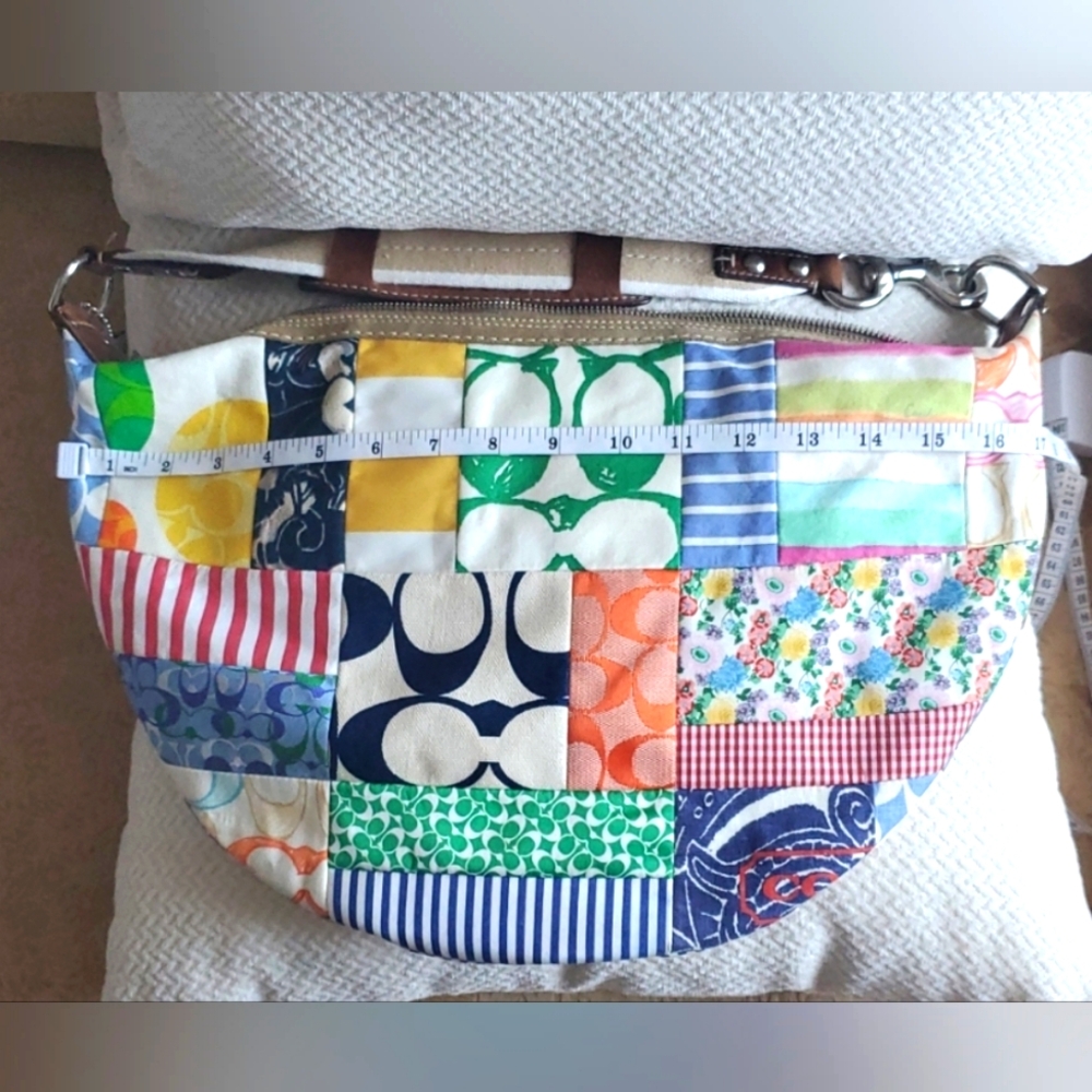Coach Hamptoms Patchwork Hobo Bag - Picture 8 of 17